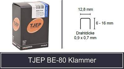 tjep be 80 klammer